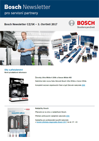 Bosch Newsletter – 3. čtvrtletí 2017